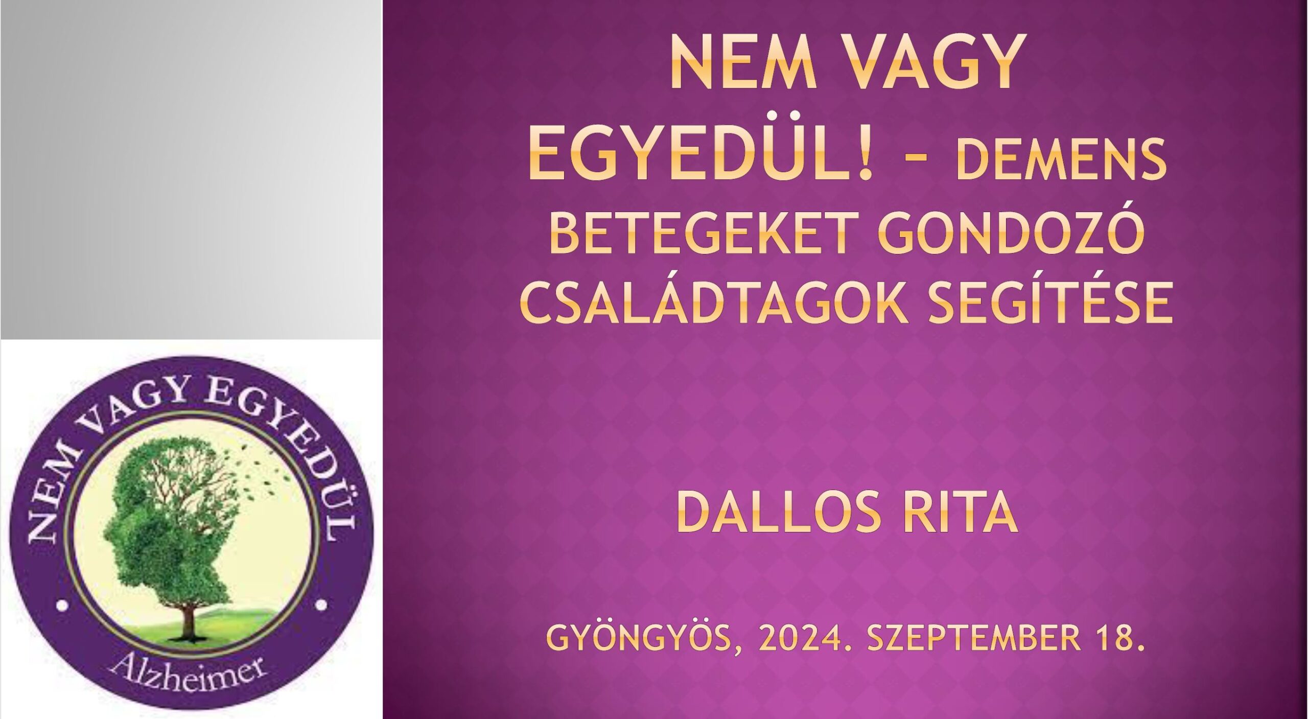 Nem vagy egyedül –szabad és kell segítséget kérni